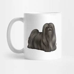 Dog - Lhasa Apso - Black Mug